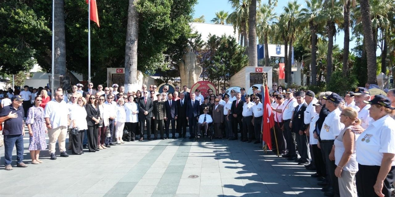 Bodrum’da Gaziler Günü törenle kutlandı