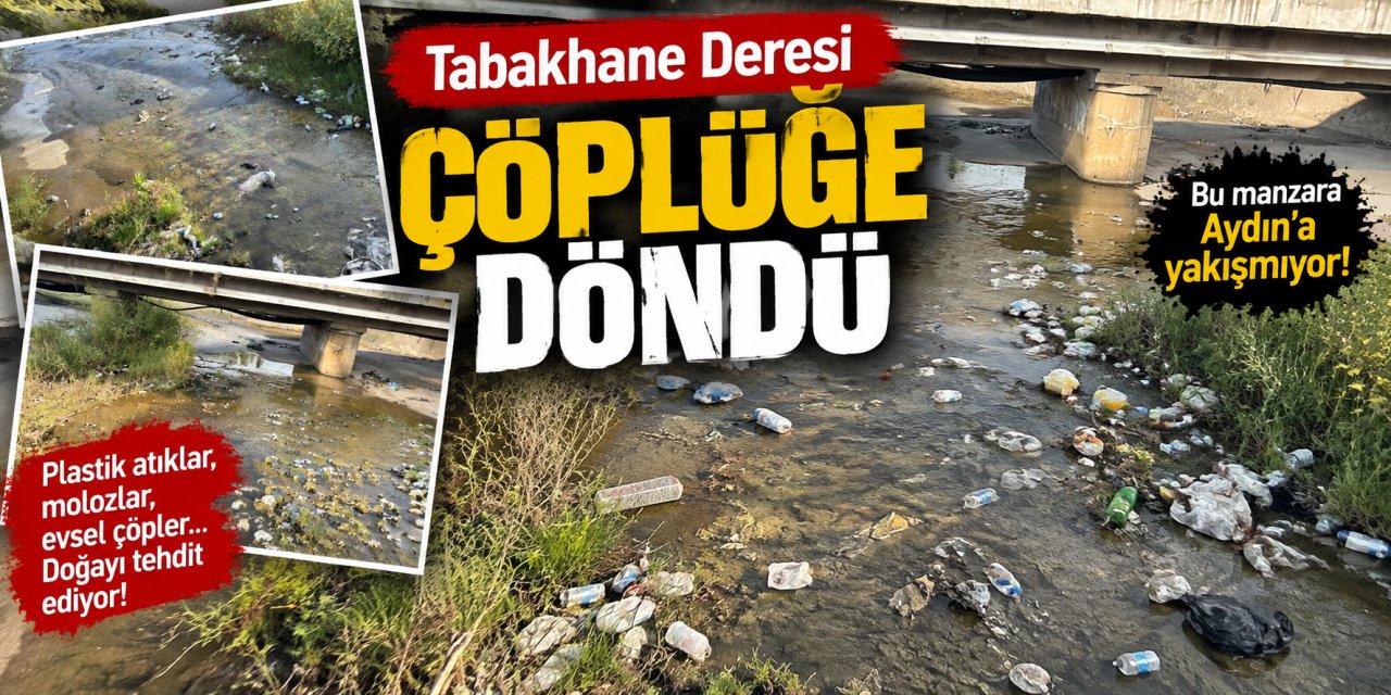 Tabakhane Deresi çöplüğe döndü