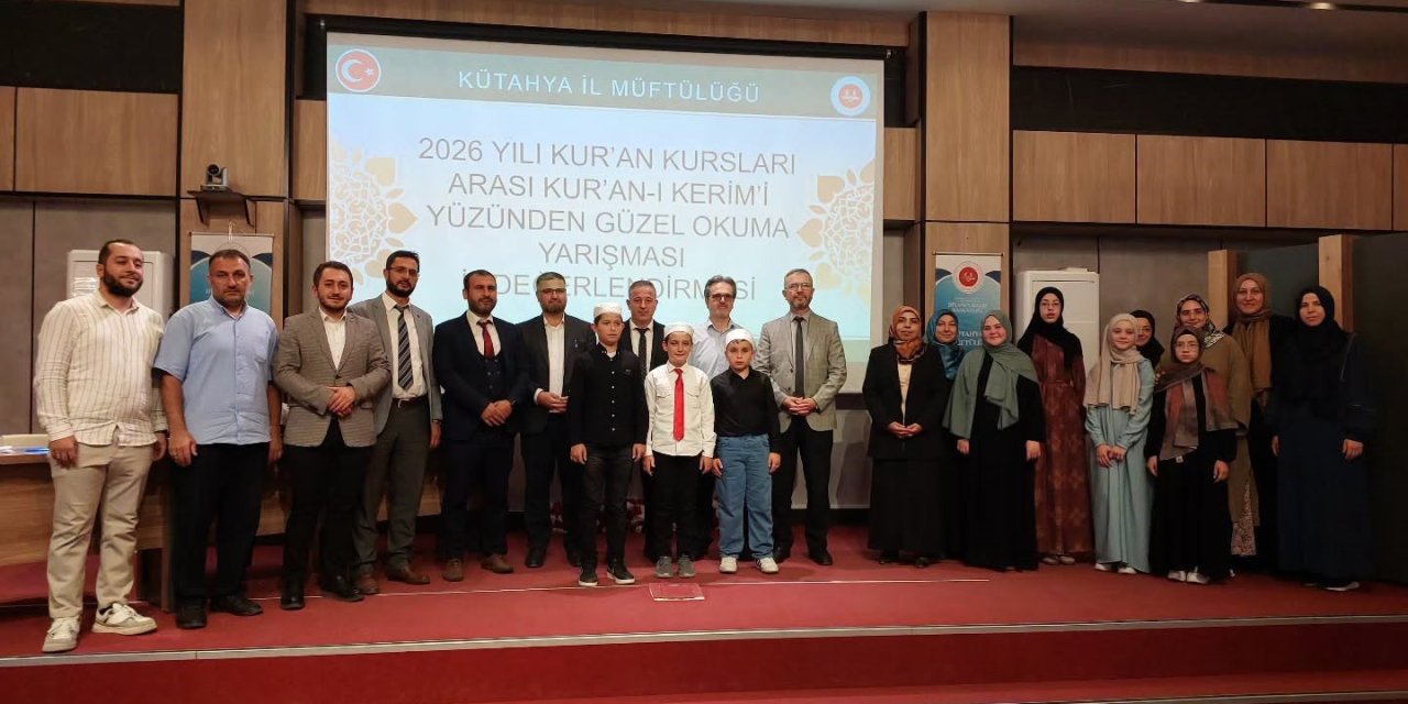 Kütahya’da ’Kur’an-ı Kerim’i Güzel Okuma Yarışması’ düzenlendi