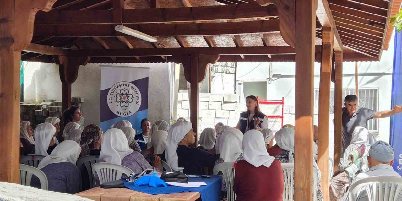 Muğla Büyükşehir sağlık ekibi sahada