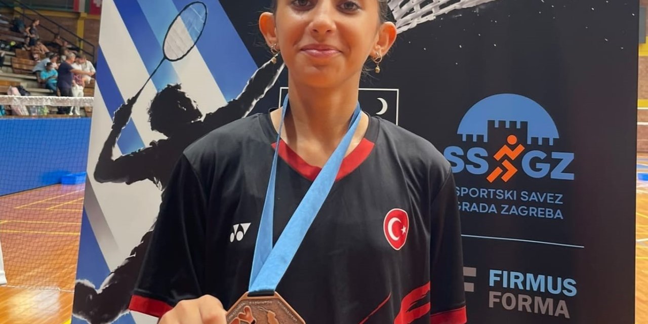 Manisalı Irmak, Hırvatistan’da kürsüye çıktı