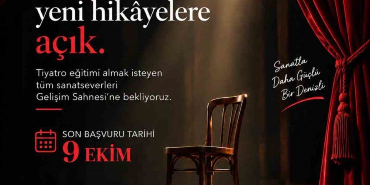 Tiyatro hayali kuranlara Gelişim Sahnesi kapılarını açıyor
