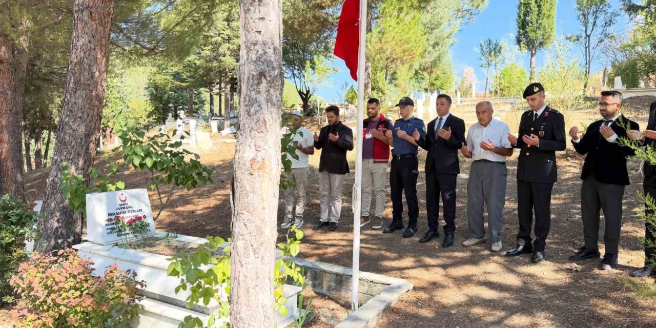 Şaphane’de Şehit İbrahim Özkan, şehadet yıl dönümünde anıldı