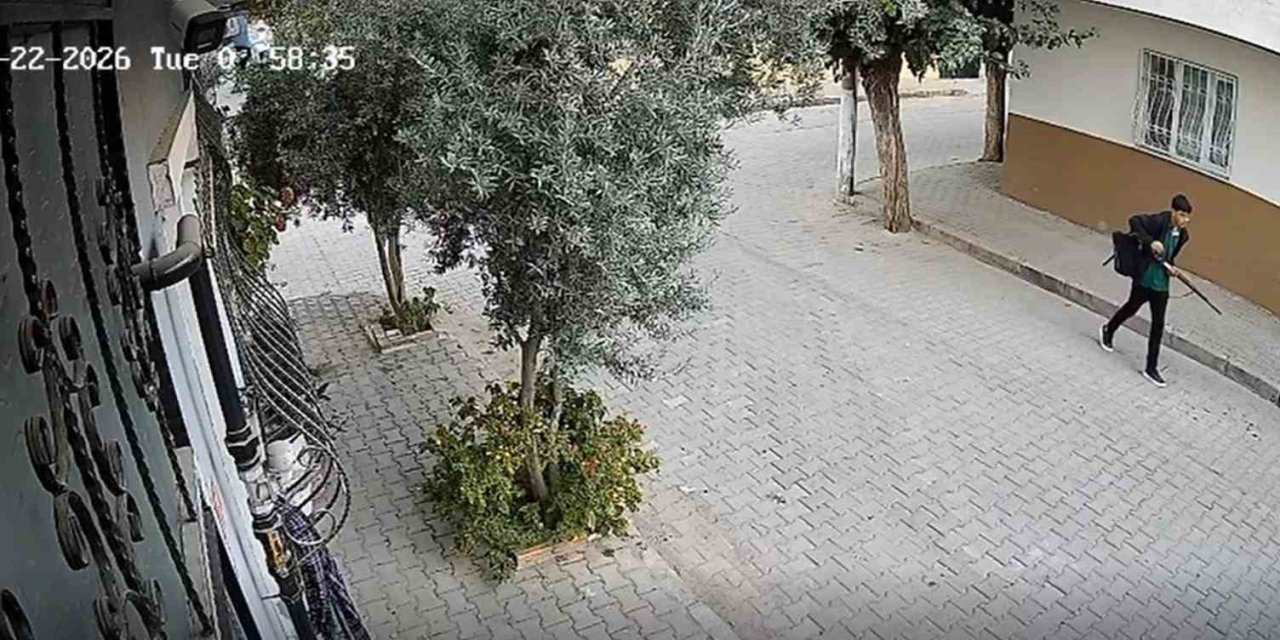 Turgutlu’da okul saldırganının yeni görüntüsü ortaya çıktı