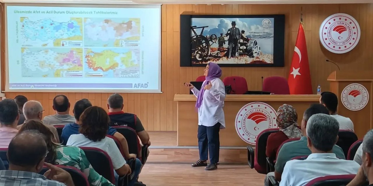 Aydın’da kamu personeline afet ve yangın farkındalık eğitimi