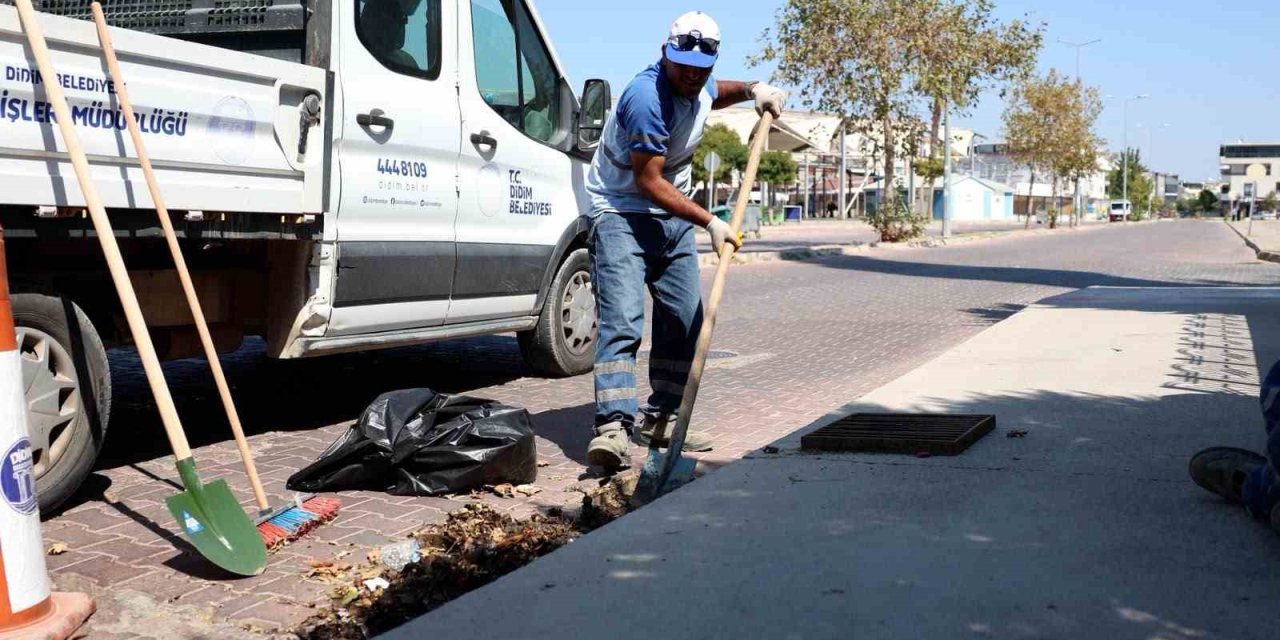 Didim Belediyesi’nden mazgal temizliği