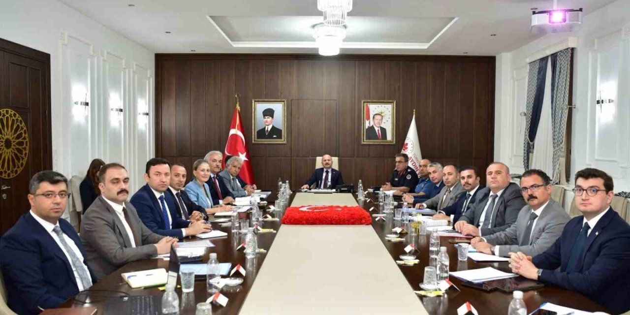 Aydın’da okulların güvenliği için toplantı yapıldı