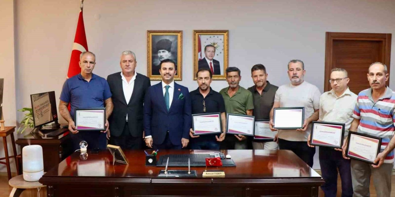 Koçarlı Kaymakamı Taşkın, 25 yıllık esnaflarla bir araya geldi