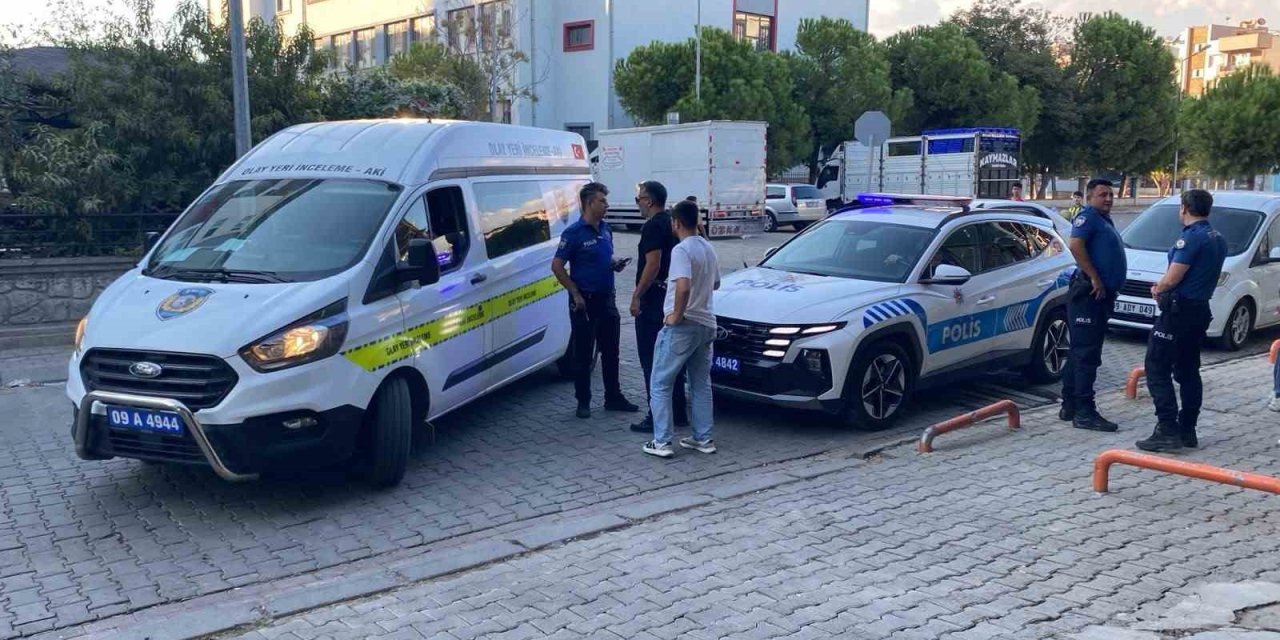 Aydın’da okul önünde hareketli anlar