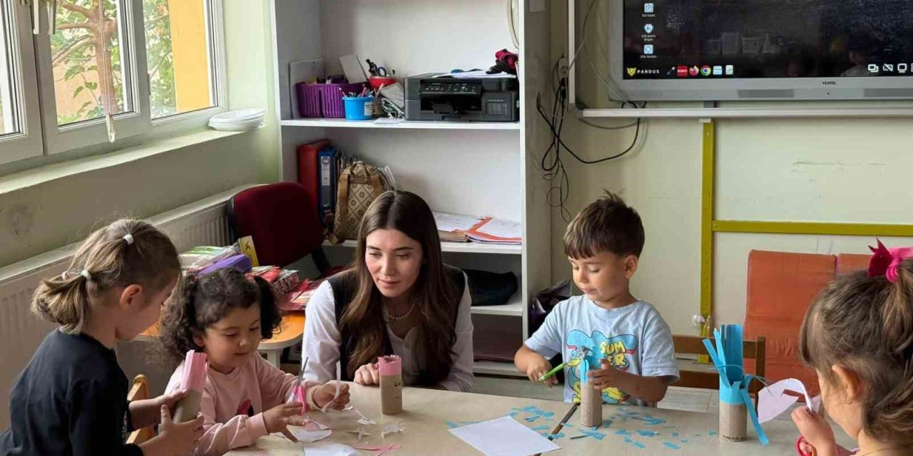 Kaymakam Mantı’dan anaokuluna ziyaret
