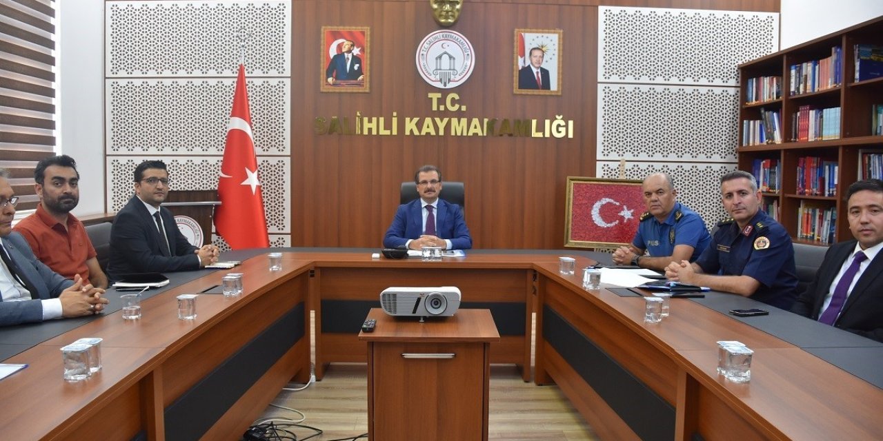 Salihli’de üniversite güvenliği için toplantı
