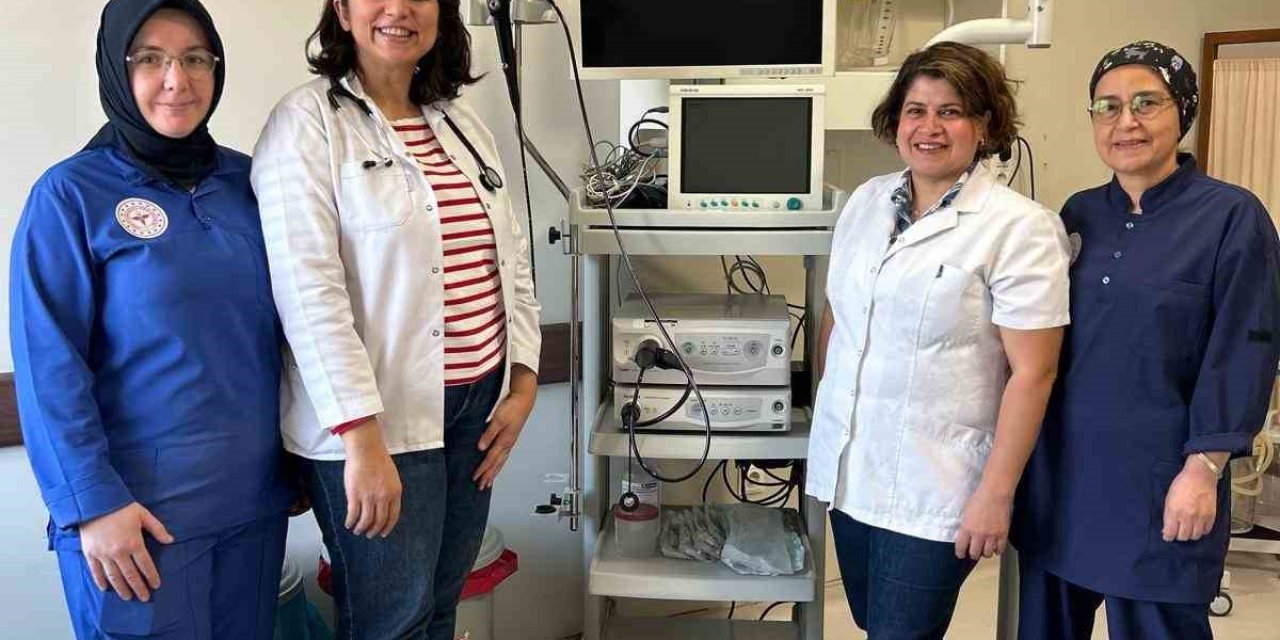 Tavas Devlet Hastanesinde bronkoskopi işlemleri başladı