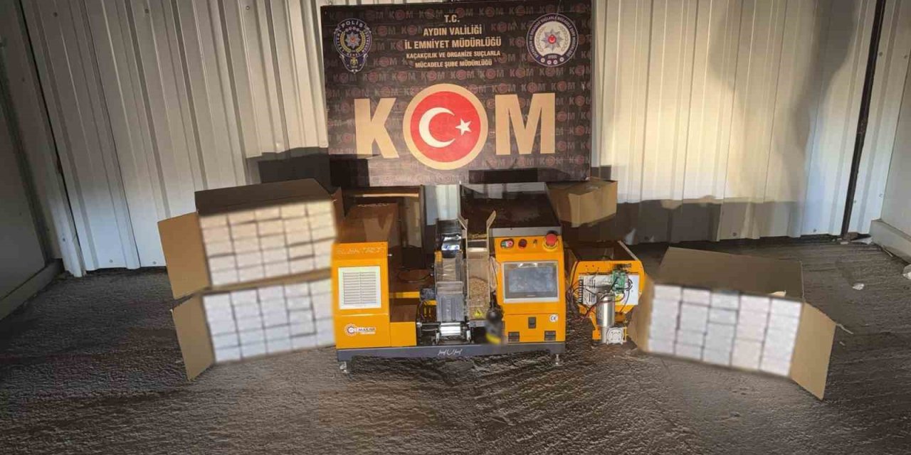Aydın’da 5 adrese eş zamanlı kaçakçılık operasyonu: 3 tutuklama