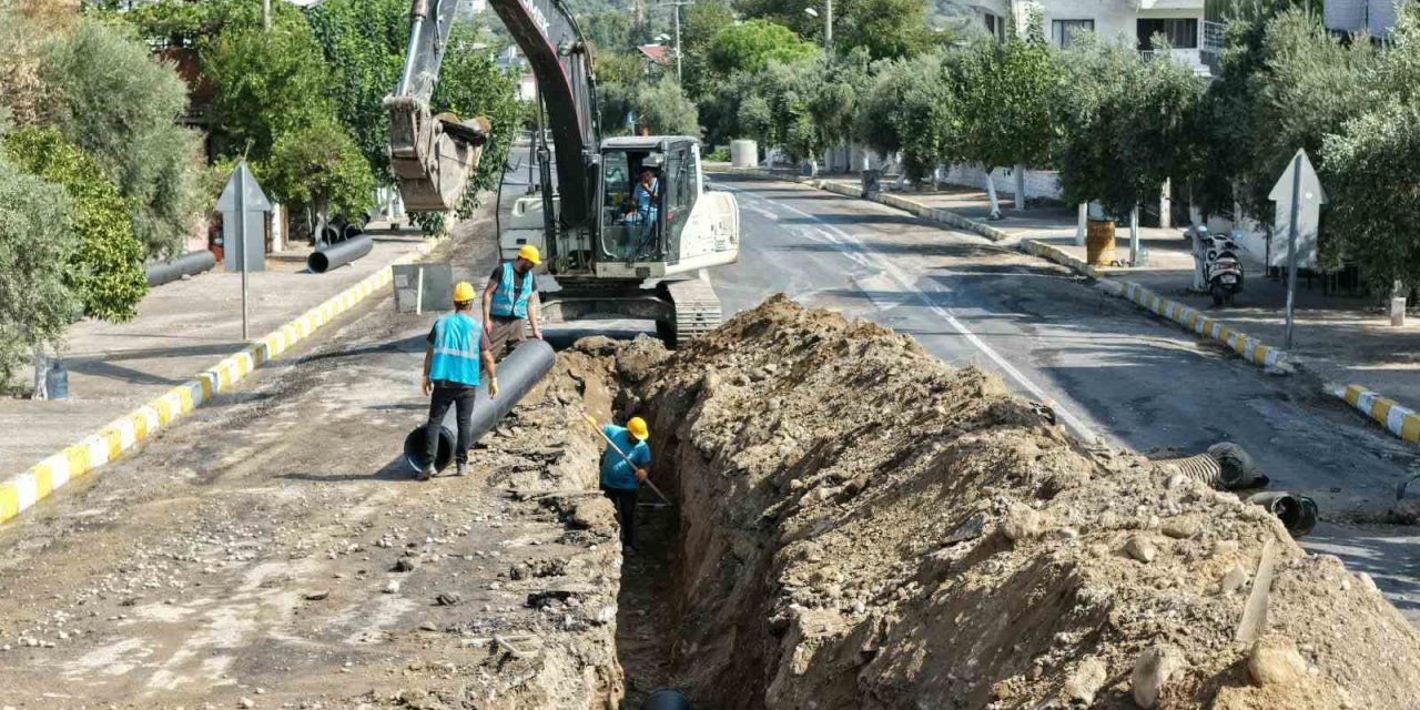 Aydın Büyükşehir Belediyesi’nden Bozdoğan’a altyapı yatırımı
