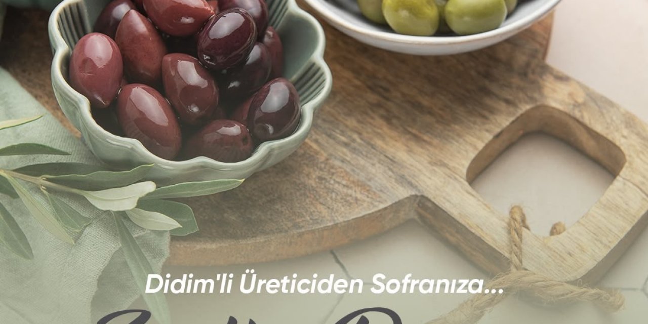 Zeytin üreticileri için satış alanı oluşturulacak