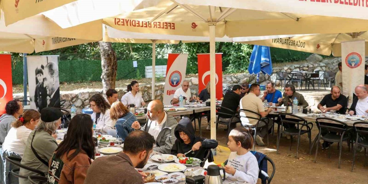 Efeler Belediyesi Doğa Restaurant güne böyle başlamak isteyenlerin adresi oldu