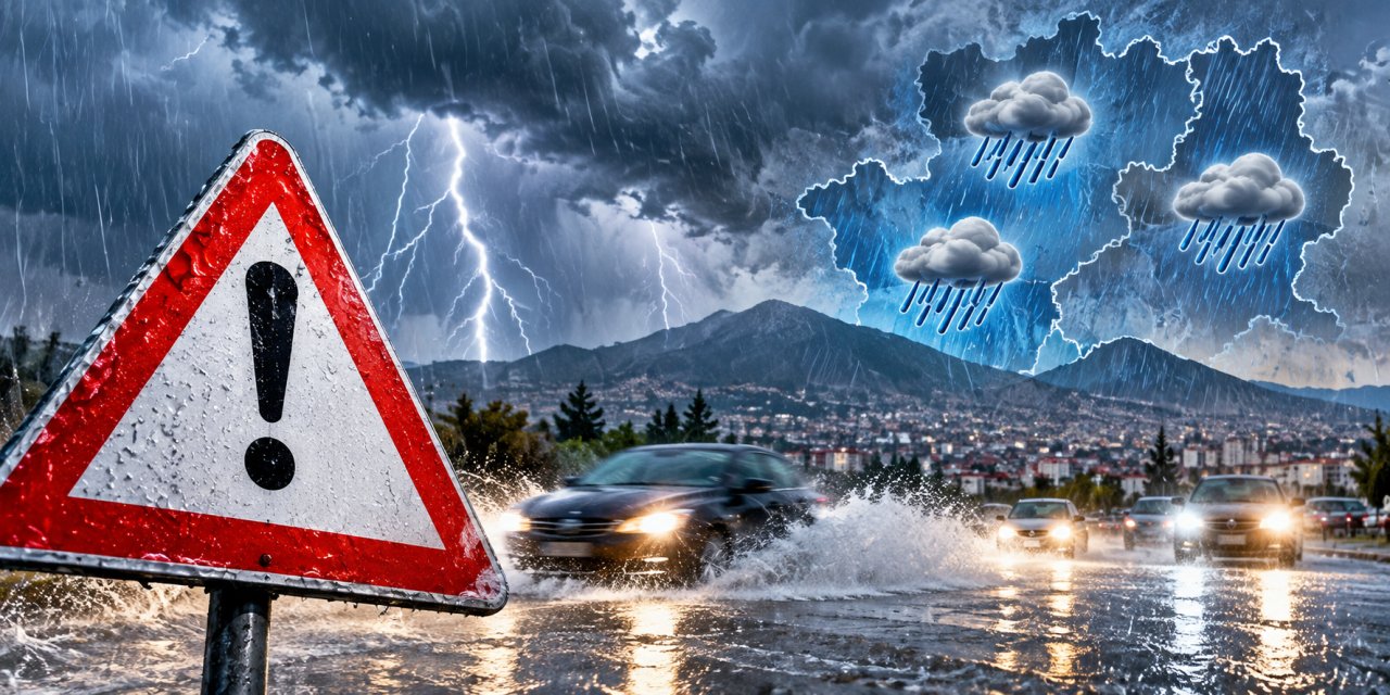 Meteoroloji'den üç il için sarı kodlu uyarı