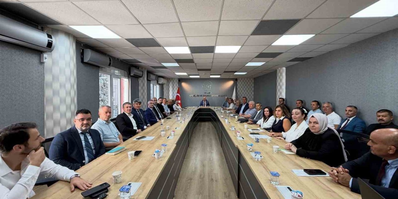 Gençlik ve Spor İl Müdürlüğü’nde koordinasyon toplantısı gerçekleştirildi