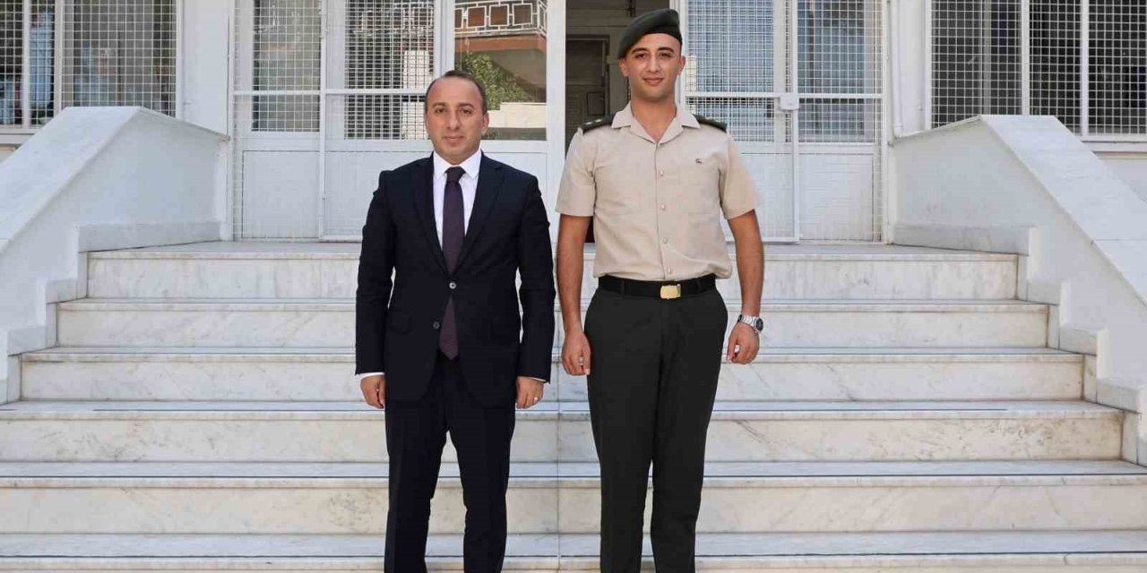 Kaymakam Erdoğan, Çınar’a yeni görevinde başarı diledi