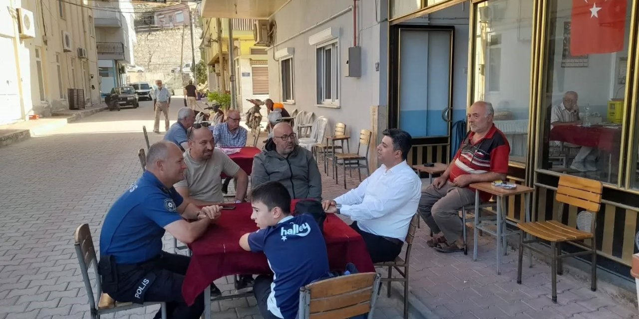 Yenipazar Kaymakamı Karataş, esnaf ve vatandaşlarla buluştu