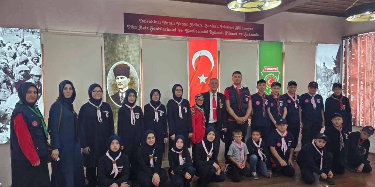 Kütahya’da izciler gazilerle bir araya geldi