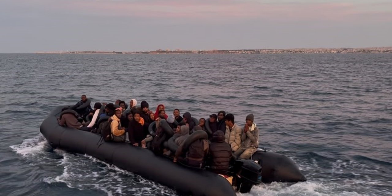 Aydın’da 8’i çocuk 62 düzensiz göçmen yakalandı