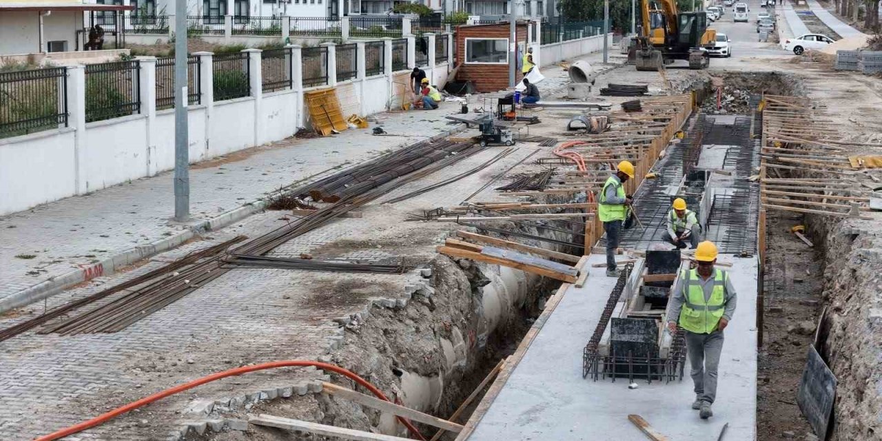 Söke’nin altyapısı Aydın Büyükşehir Belediyesi’nin çalışmaları ile güçleniyor
