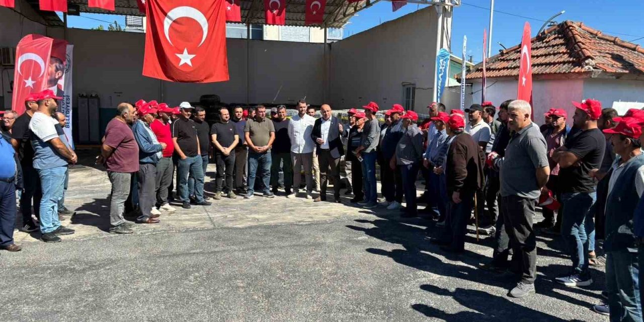 Manisa’da üreticiye can suyu