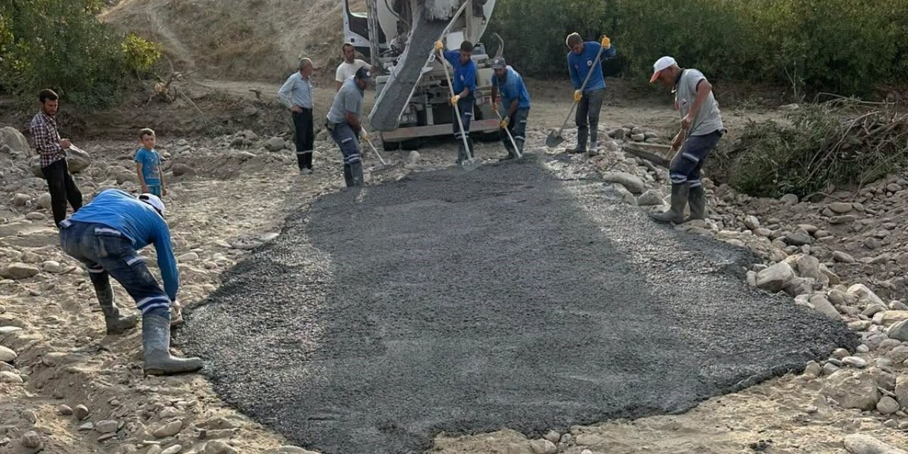 Babadağ’da üstyapı çalışmaları sürüyor