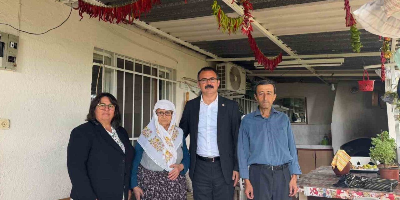 Sultanhisar’da vatandaşlarla hane buluşmaları devam ediyor