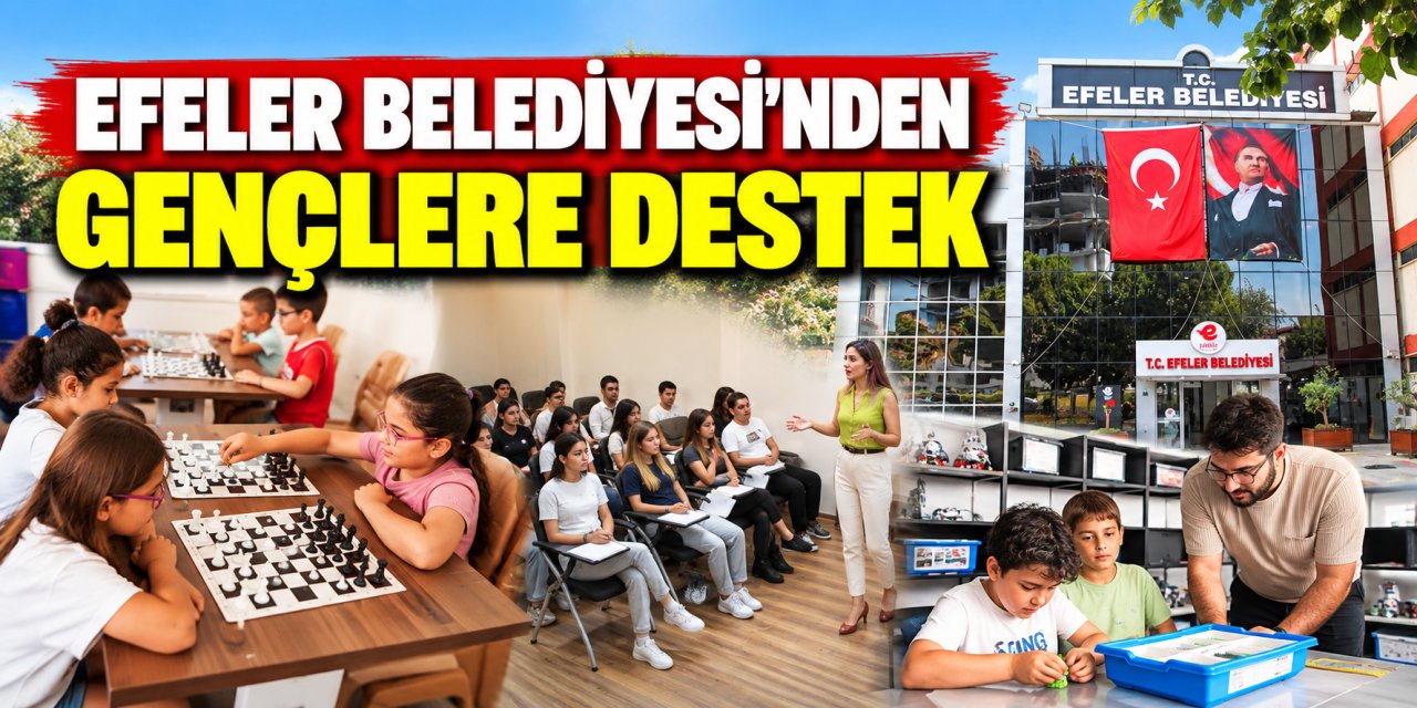 Efeler Belediyesi’nden gençlere destek