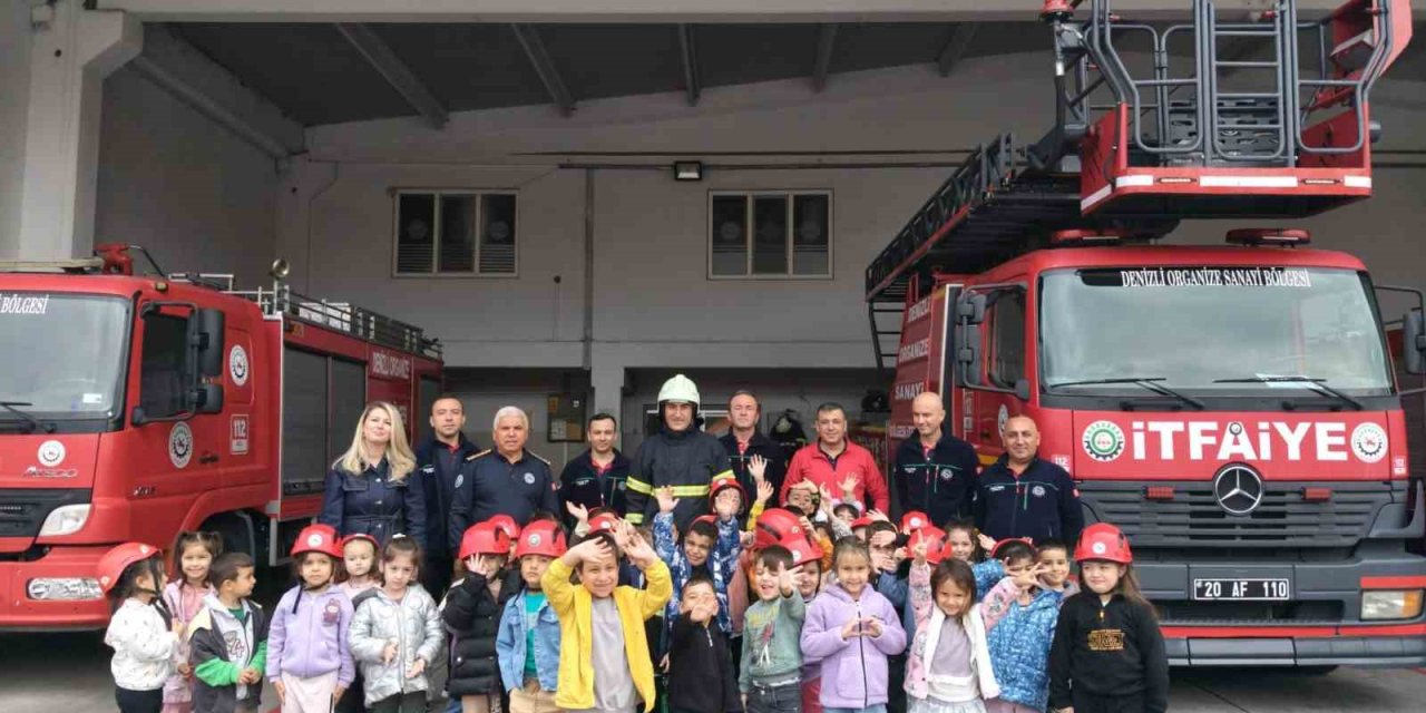 Denizli OSB Yönetiminden  İtfaiye Haftasında anlamlı ziyaret