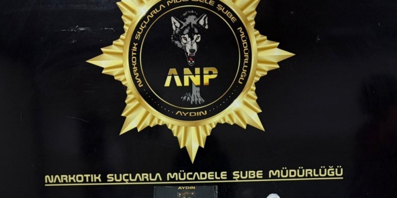Aydın’da ticari takside 1 kilo 21 gram metamfetamin ele geçirildi