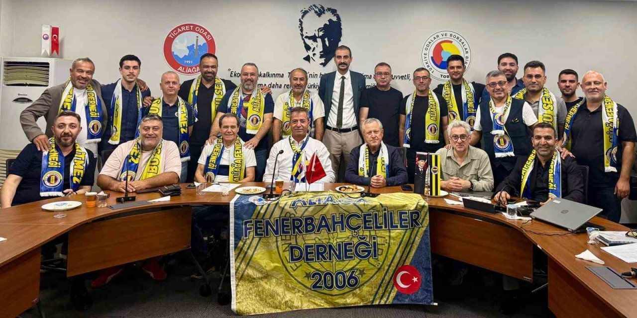 Aliağa Fenerbahçeliler Derneğinde Hamit Erdem yeniden başkan