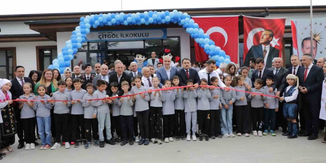 Simav Çitgöl İlkokulu eğitim ve öğretime açıldı