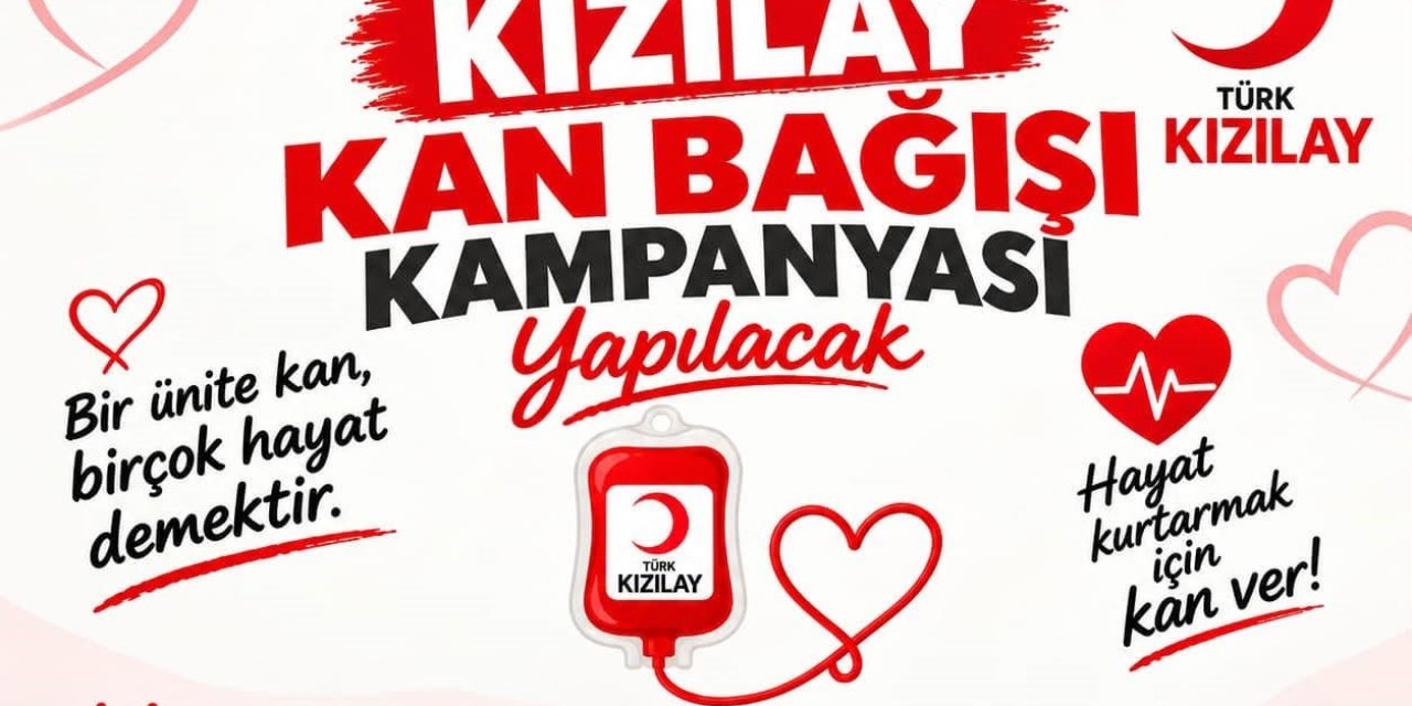 Aydın’da hayat kurtarmak için kan bağışı çağrısı