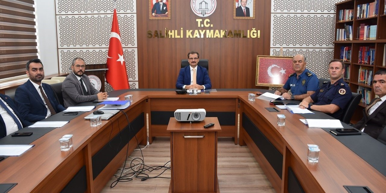Salihli’de KPSS öncesi güvenlik zirvesi