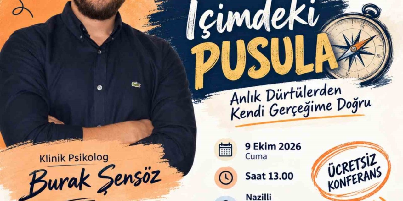 Nazilli’de çocuk ve gençlerin dünyası iki konferansta ele alınacak