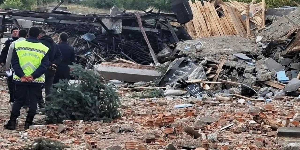 Emet’te kazan dairesinde patlama