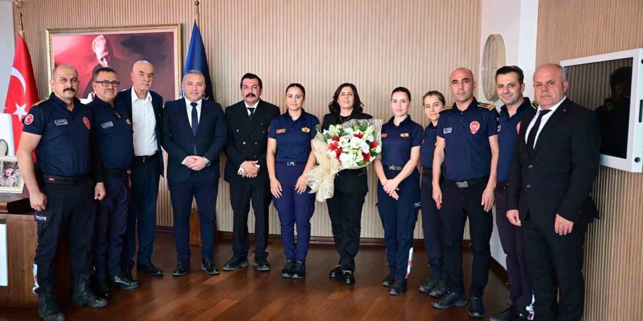 Başkan Çerçioğlu, ateş savaşçılarını unutmadı
