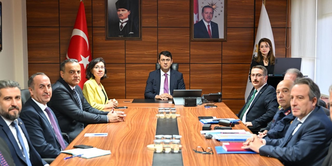 Uşak’ta Çocukların Eğitim Güvenliği İlişkin İl Yürütme Kurulu Tanıtım toplantısı yapıldı