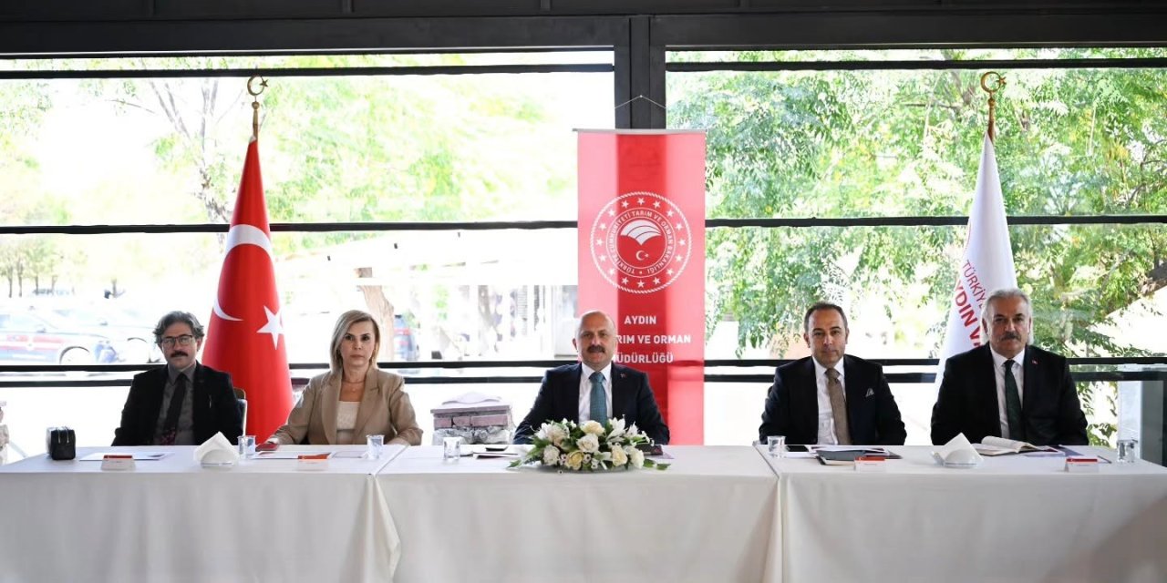 Aydın’da su ürünleri sektörü konuşuldu
