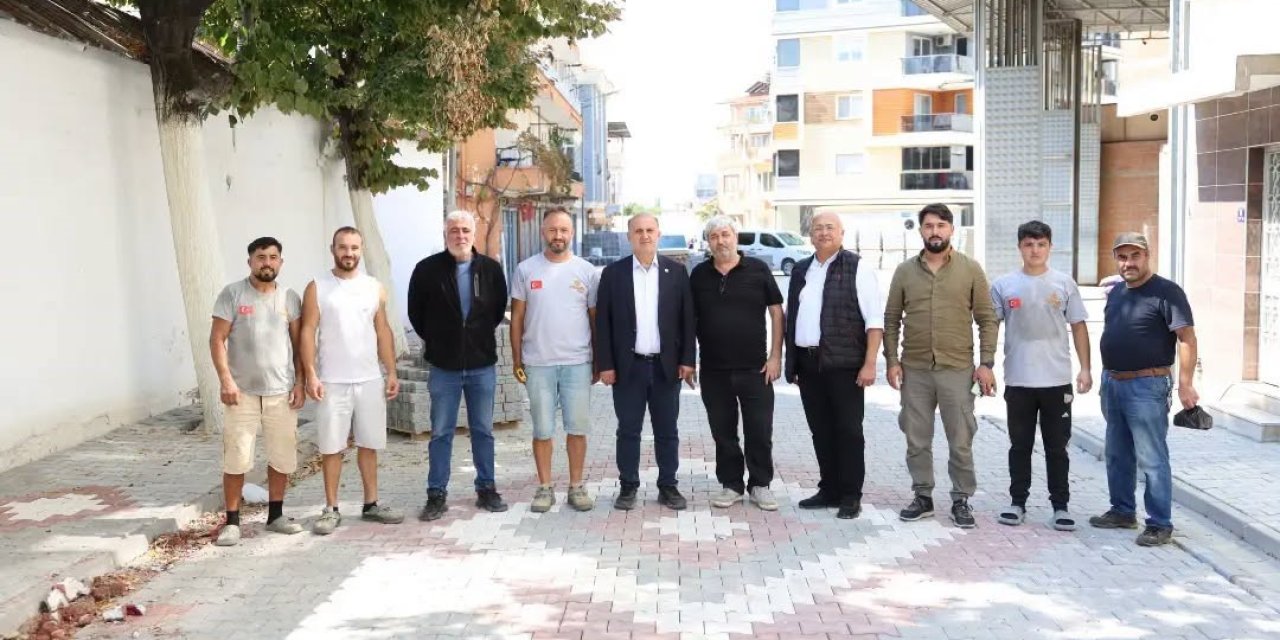 İncirliova’da yol çalışmaları hız kesmeden sürüyor
