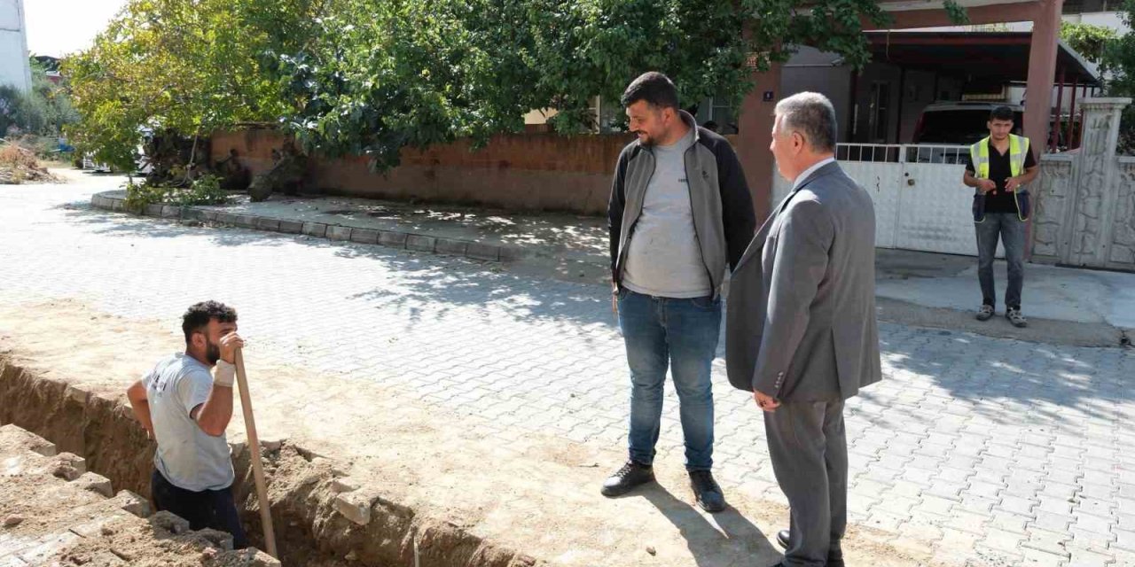 Buharkent’te Menderes Mahallesi doğal gaza kavuşuyor
