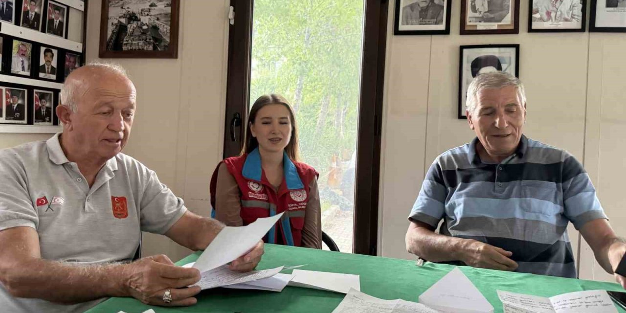 Marmaris’in  öğrencilerinden gazileri duygulandıran mektuplar