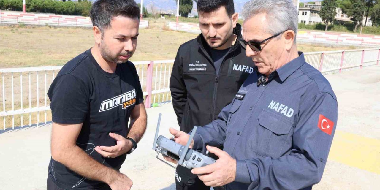 Yapay zeka destekli Afet Drone’u Nazilli’nin hizmetinde