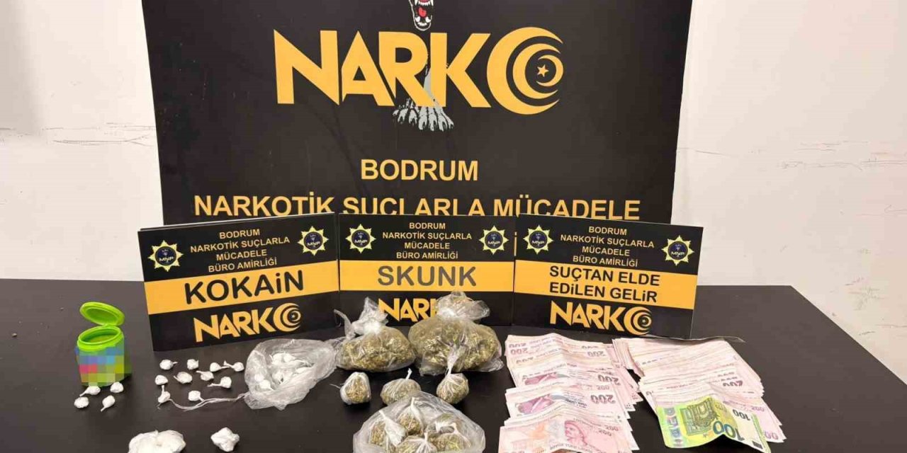 Bodrum’da uyuşturucu operasyonu: 2 şüpheli tutuklandı