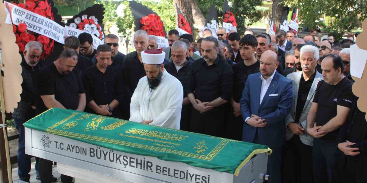Aydın’da başından vurulmuş halde bulunan Sargın son yolculuğuna uğurlandı