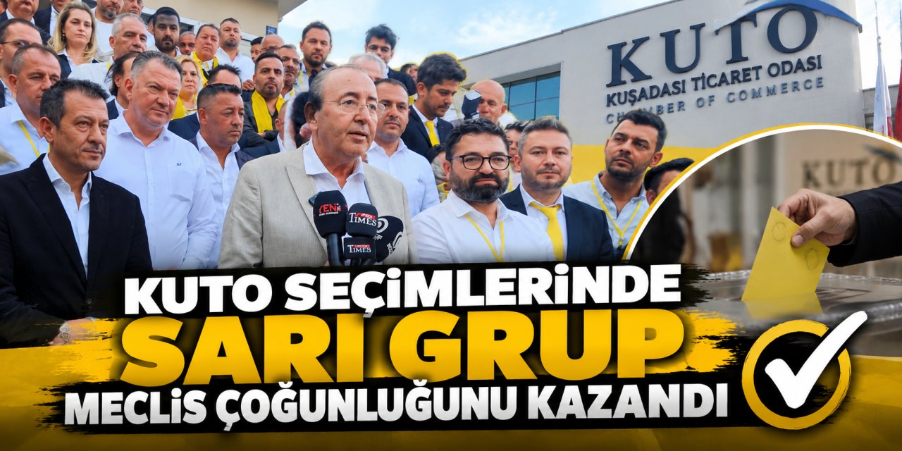 KUTO seçimlerinde Sarı Grup meclis çoğunluğunu kazandı