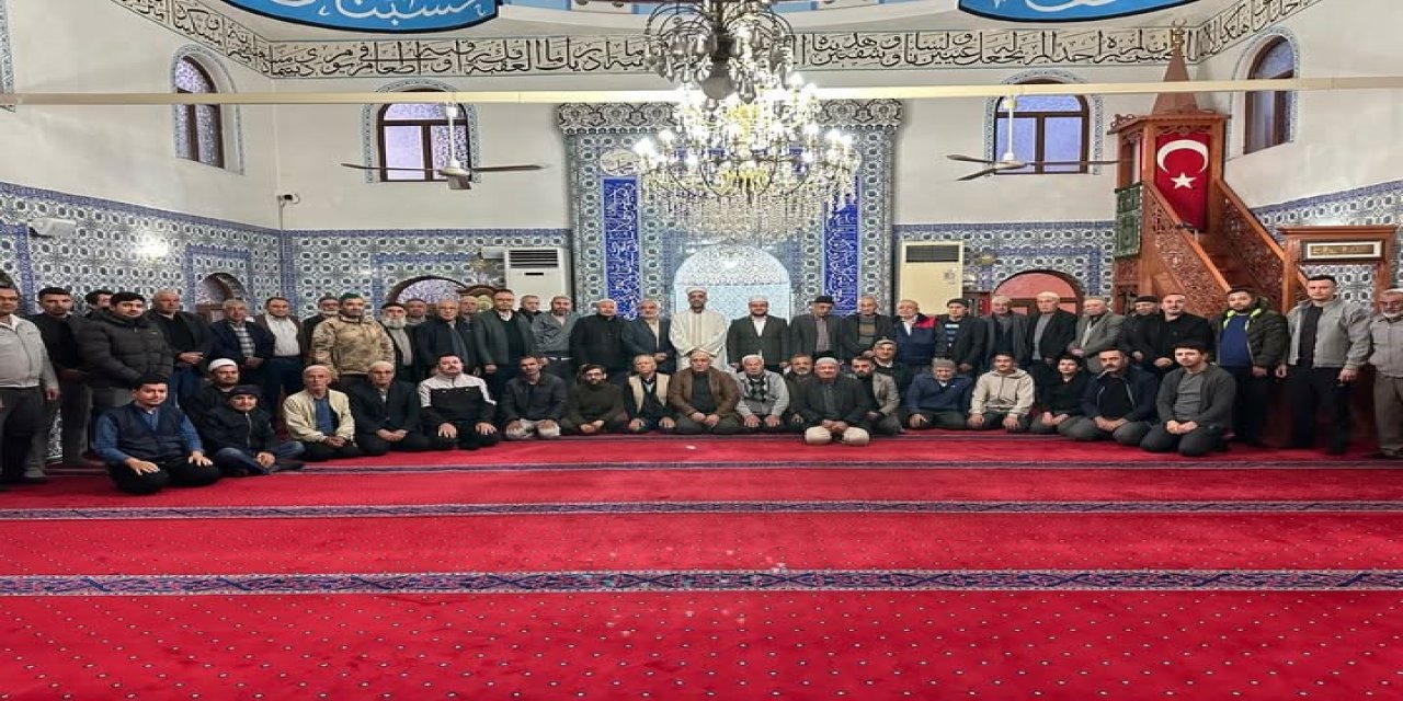Camiler ve Din Görevlileri Haftası kapsamında sabah namazı buluşması gerçekleşti